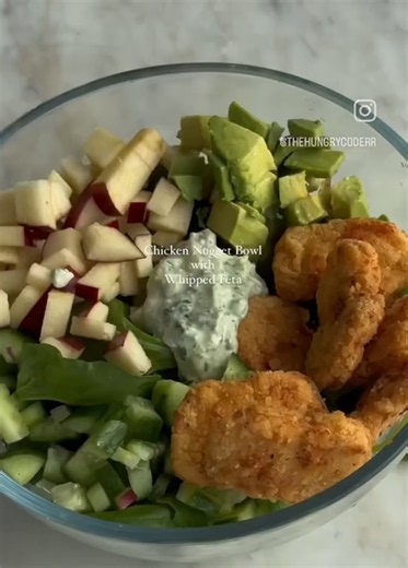 Healthy chicken salad 🥗🍎 fresh, crunchy & easy 🔥