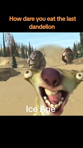 Sid the Sloth Eating the Last Dandelion | Ice Age Meme Compilation