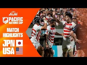 A Try-Scoring Thriller! | Japan v USA | Match Highlights | Asahi Super Dry Pacific Nations Cup