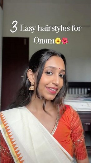 GRWN: 3 Easy Onam Hairstyles You Can Do in 3 Minutes | Festive Hair Looks | Nykaa Hot Pink Sale 2025
