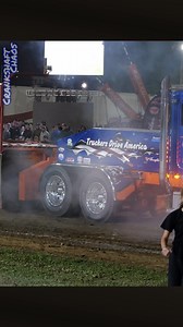 Something snaps on a prostock semi truck during a pull #truckpulling #tractorpulling #semitrucks https://www.youtube.com/@crankshaftchaos/videos | Crankshaft Chaos