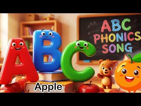 🌈ABC Phonics For Toddlers | Fun Learning Song | Easy Phonics Song for Toddlers | ABCD Fun Learning