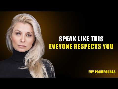 Use These 5 Phrases to Gain Instant Respect | Evy Poumpouras Powerful Talk