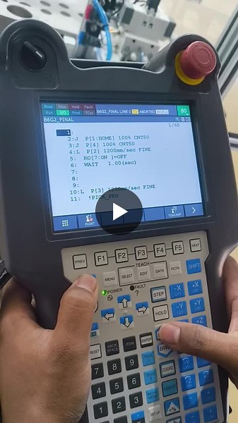 FANUC Palletizing Robot Programming for Industrial Efficiency | Sobhit Pal posted on the topic | LinkedIn