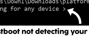 How to Fix "Waiting for any device" - Fastboot not detecting your device