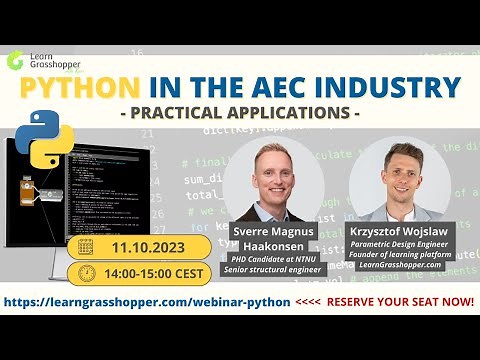 PYTHON IN THE AEC INDUSTRY: Practical Applications