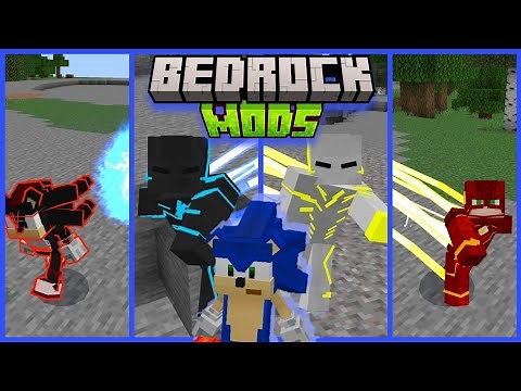 ⚡Speedsters Era Mod/Addon in MINECRAFT PE 1.21+