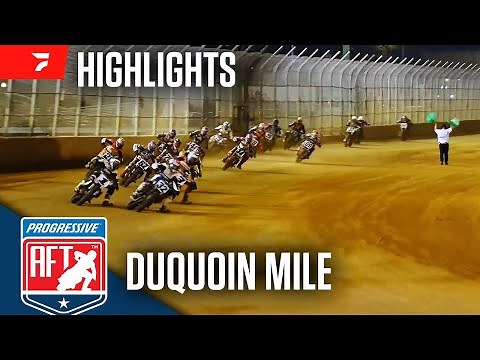 American Flat Track at DuQuoin Mile 7/6/24 | Highlights