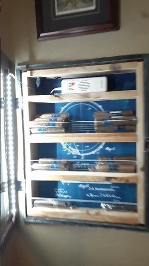 Wall Humidor - DIY Built in wall Cigar Humidor