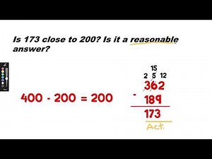 Math Grade 3 Module 2 Lesson 20 Estimate differences by rounding