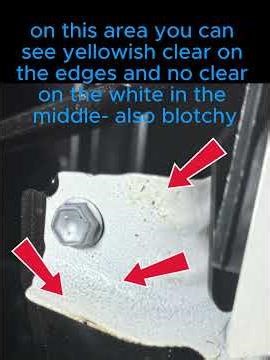 Toyota Tacoma Rocker Guard Paint issue