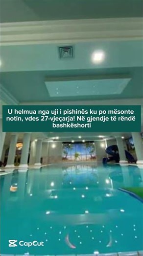 U helmua nga uji i pishinës ku po mësonte notin, vdes 27-vjeçarja! Në gjendje të rëndë bashkëshorti