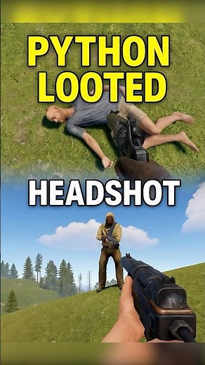 HOW TO USE A PYTHON #rust #rustgameplay #rustgame