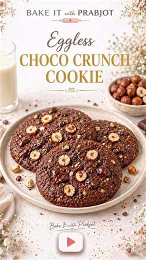 Chocolate Crunch Cookies 🍪