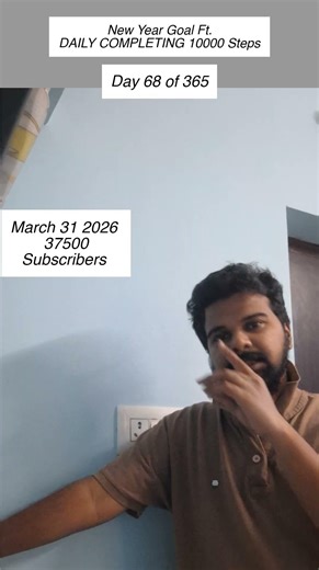 Day 68 of 365 in 2026 | 10000 Steps Completed