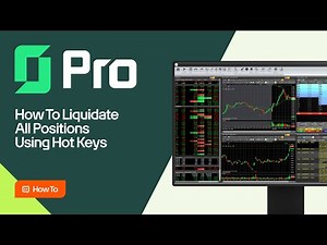 ZeroPro | How to Liquidate All Positions Using Hot Keys