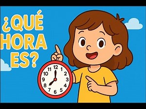 ¿Qué hora es? 🕒 Canción educativa infantil sobre las rutinas del día