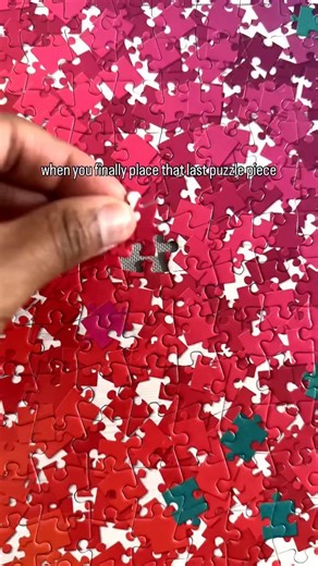 crystal on Instagram: "Puzzle of a puzzle? Don’t mind if I do! That last piece being placed is always so satisfying, but this takes it to a whole new level. Puzzle Rainbow by @buffalogamesinc #puzzle #puzzlesolving #puzzlefun #puzzlegame"