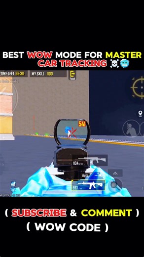 Best WOW Mode For Master Car Tracking☠️🔥 #pubg#bgmi #battlegroundsmobileindia #bgisznoxlive #shorts