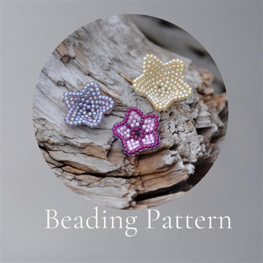 Seed Bead Flower Tutorial PDF – Easy Peyote Pattern for Beginners – DIY Floral Component. English Language - Etsy