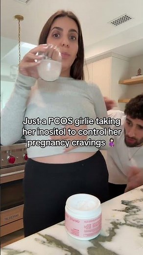 Managing cravings is best for both of you 😂 Inositol is a game changer!