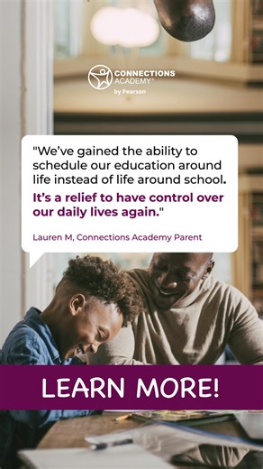 Connections Academy makes long drives, missed classes, and scrambling to keep up a thing of the past. It’s time to take the wheel and create the education experience your child deserves. 🚐📚 | Connections Academy