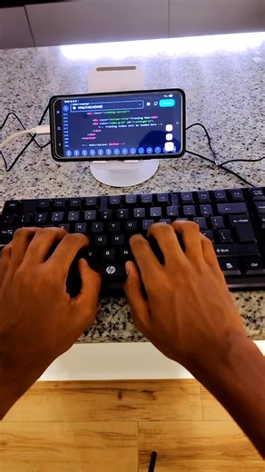 coding on a phone #coding #mobileprogrammerz #learningcodeforbeginners #programming #mobileprogramming