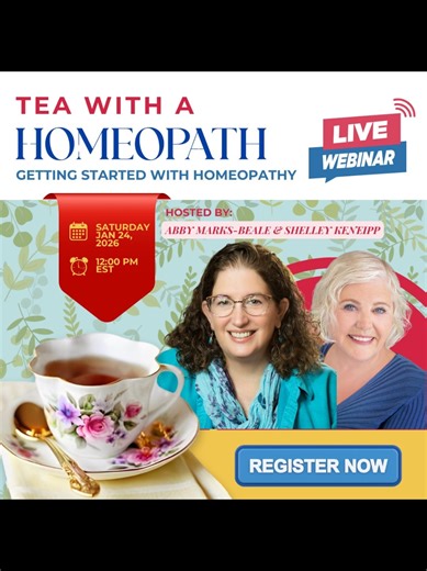 ☕️ Tea With a Homeopath Curious about homeopathy but not sure where to begin? Join us for a live, beginner-friendly conversation where we break down what homeopathy is, how it works, and when people turn to it for support. Bring your tea, your questions, and an open mind. 🗓 Saturday, January 24, 2026 ⏰ 12:00 PM EST 📍 Live Webinar This is a relaxed, informative space to learn and ask real questions. 👉 Register now to save your spot. https://www.eventbrite.com/e/tea-with-a-homeopath-getting-sta