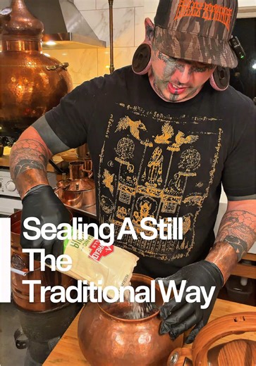 The Art of Sealing: Rye Flour and Water in Distillation