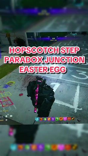 How to complete the Hopscotch step in paradox junction 😱 #paradoxjunction #b07zombies #blackops7 #callofduty