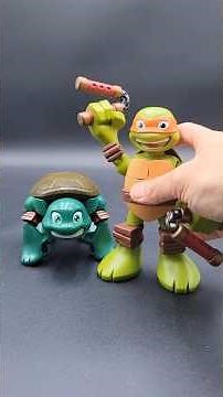 GIANT Half-Shell Heroes Raph and Mikey