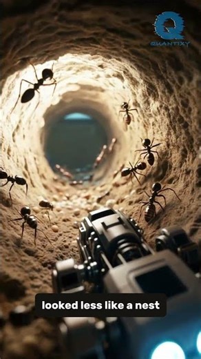 Ant Cities Underground: What a Micro Robot Revealed Beneath the Soil #antcolony #ants #antcity