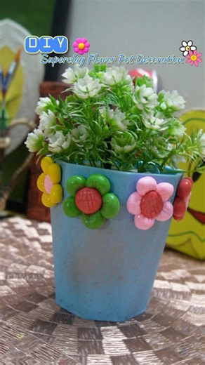 Create_With_Seem on Instagram: "DIY Pot Decoration by using Super clay flowers 🌸✨ #diy #diyflowers #diysuperclayflower #superclaycraft #crafts #crafter #craft #craftideas #homedecor #potdecoration #diyflowermaking #seemant_nauhwar #artandcraft #artist #reelitfeelit #trending #instareel #followme #createwithseem"