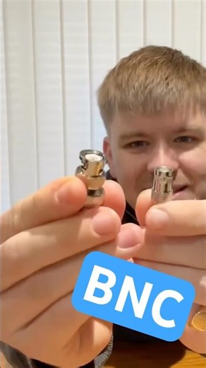 Let’s talk about the BNC connector! #connector #coax #hamradio