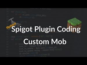 Spigot Plugin Coding - Custom Mob