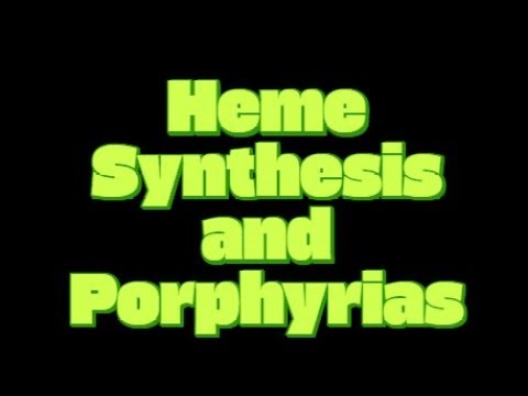 Learn in just 8 min - Heme Synthesis and Porphyrias