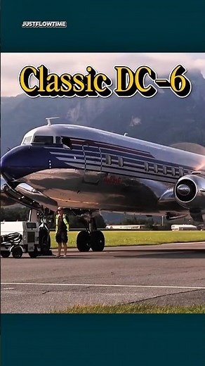 Legendary Douglas DC-6 | Vintage Radial Engine Aircraft #militaryaviation
