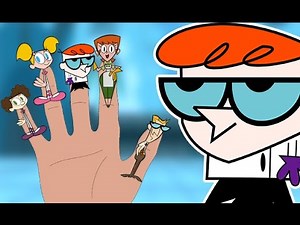 Dexter’s Laboratory Finger Family Nursery Rhymes for Children