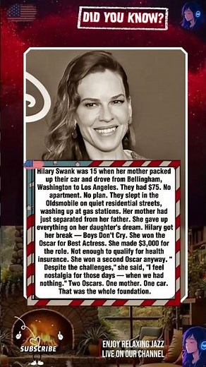 Hilary Swank's Mother Gave Up Everything for Her Daughter's Oscar #Legends #Viral
