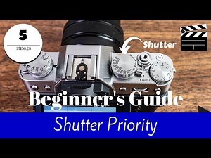 Fuji X-T30 Basic Guide to Shutter Priority