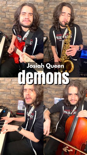 Jacob Velazquez | Josiah Queen “Demons” — OPEN VERSE CHALLENGE 🎸🎷🎻🎹 Hi! I am Jacob Velazquez, 18 year old multi-instrumentalist. I love this song, Demons,... | Instagram