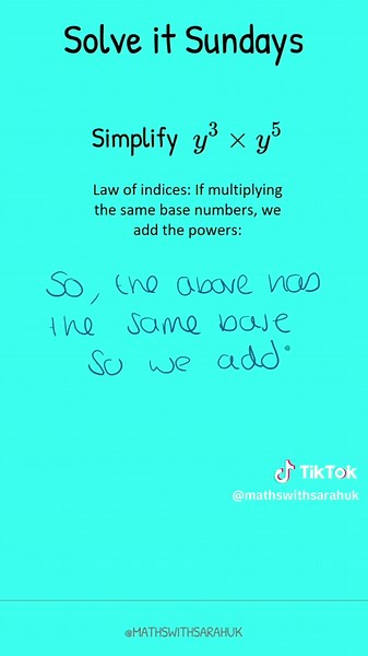 mathswithsarahuk on TikTok