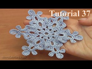 How to Make a Crochet Snowflake