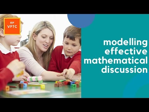 Modelling effective mathematical discussion