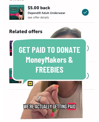 Get paid to donate! Right now you need to check out your Walgreens because select adult diapers, poise, and always are on clearance for 90% off. We have coupons, and we also have Ibotta rebates! Making some of these items for free, and actually paying you to grab these items! 😳posted on Sunday, June 8. Hope you score ✌🏼 #LizTheClearanceQueen #HopeYouScore✌🏼 #couponing #couponer #clearance #clearancefinds #moneymaker #ibotta #freebies #walgreens #walgreensdeals #walgreensfinds #walgreenscoupon