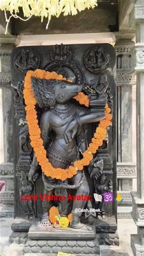 বিষ্ণুর দশাবতার স্মরণ,তিন অবতার দর্শন/Vishnu Avatar/Shree Narayan-Varaha Dev-Nrisingha Dev.🐚🕉️🙏🎵💓