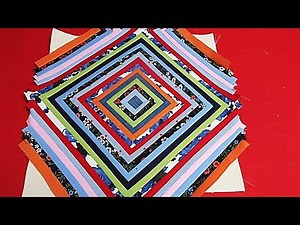 DIY자투리 원단으로 "명품백"을 만들어요!/마름모 패치웍 토트백/make a "luxury bag"/diamond patchwork tote bag
