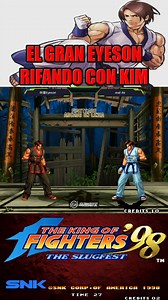 kof 98 Kim #gamer #games #gaming #retrogaming #videogames | Glow Gaming