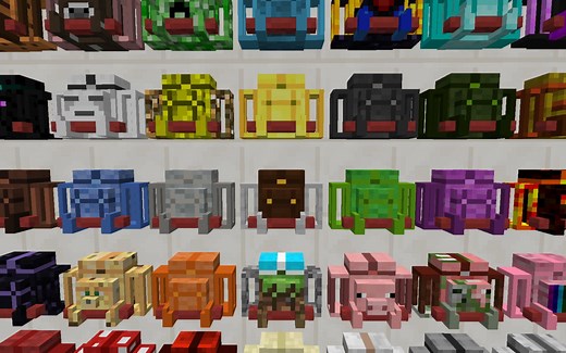 拥有超多款式的背包模组【我的世界模组介绍】