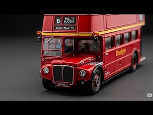 Diecast Budgie Routemaster bus restoration